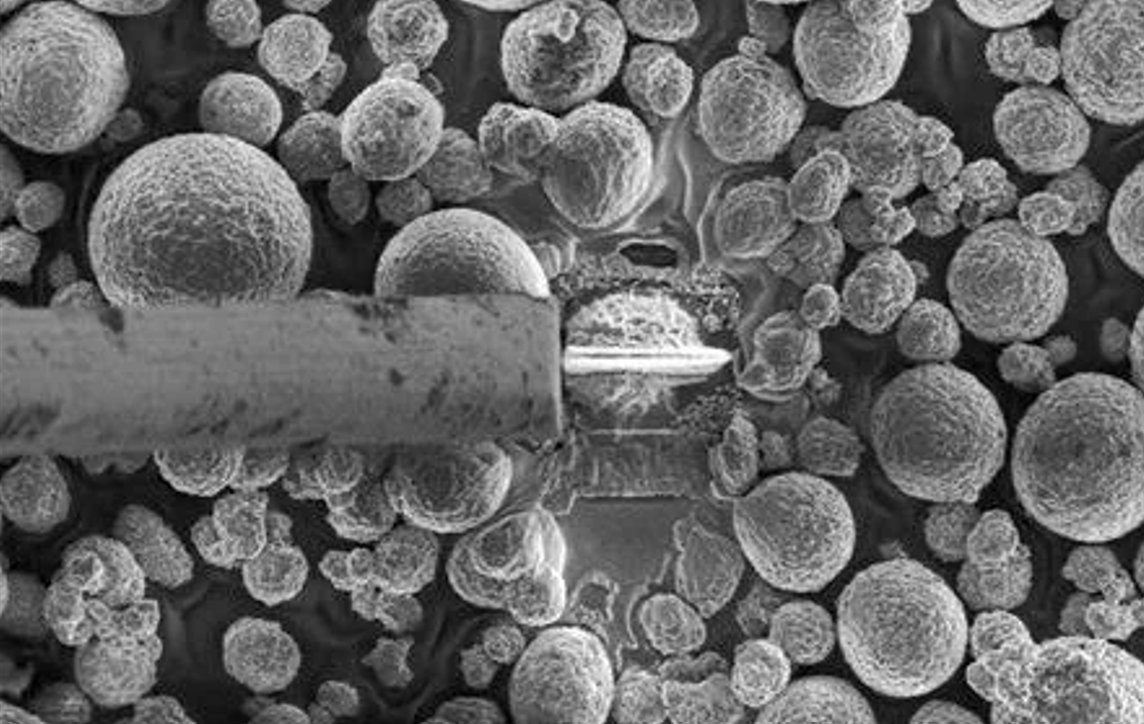 Atom probe tomography image